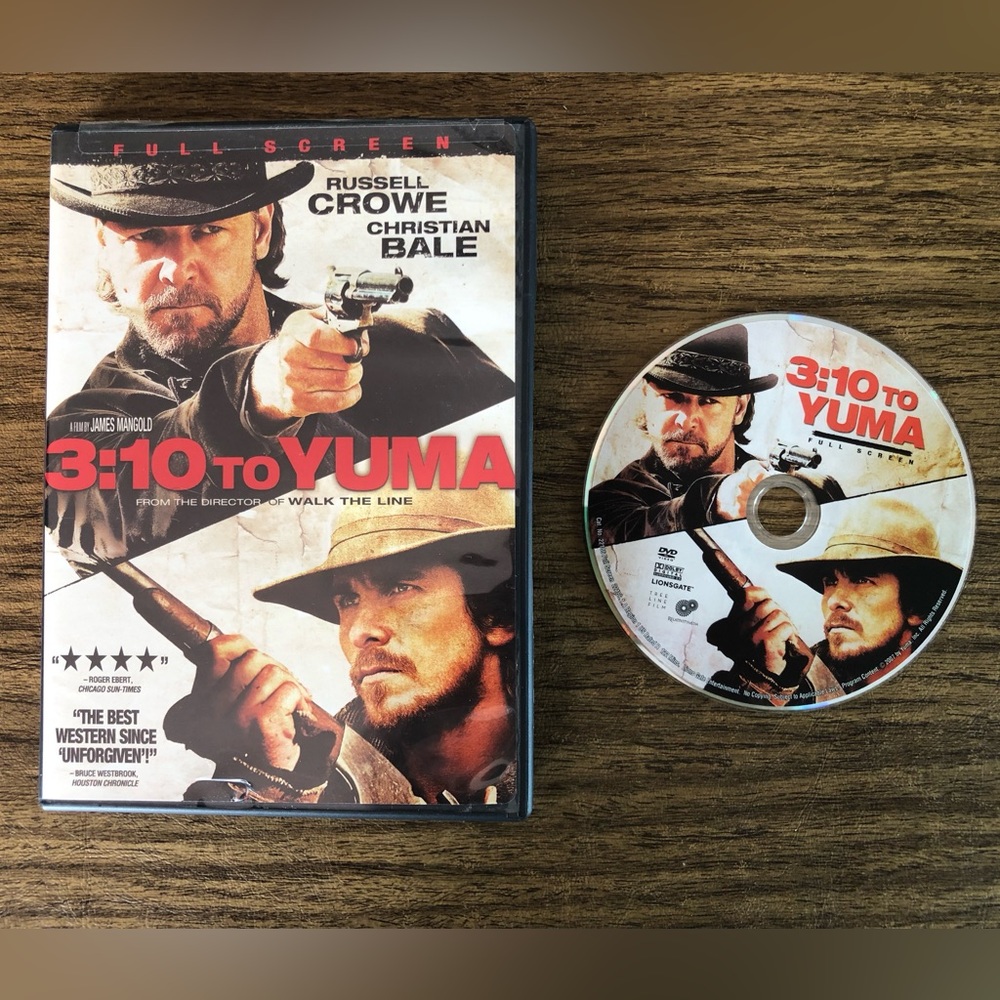 3:10 to Yuma DVD - Full Screen
